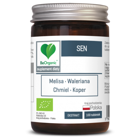 SEN bio 450mg BeOrganic 100 tabletek