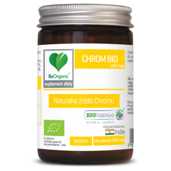 CHROM bio 100mcg BeOrganic 100 tabletek