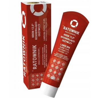 Krem Ratownik (biało-czerwony) regenerująco-odżywczy 90ml Dr Retter