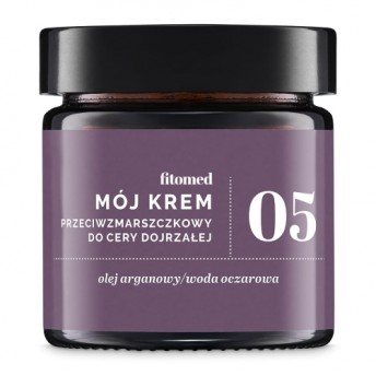 Mój krem nr 5 arganowy przeciwzmarszczkowy do cery suchej i dojrzałej55g FITOMED