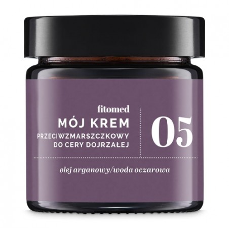 Mój krem nr 5 arganowy przeciwzmarszczkowy do cery suchej i dojrzałej55g FITOMED