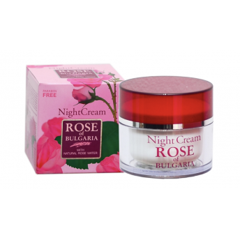 Rose of Bulgaria Krem wielozadaniowy do twarzy na noc 50ml