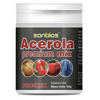 Acerola Premium Mix proszek 160 g SANBIOS