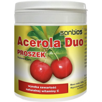 Acerola Duo proszek 200g SANBIOS