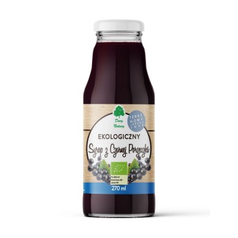 Syrop z czarnej porzeczki EKO 270ml Dary Natury