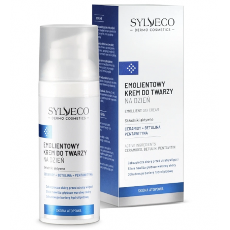 SYLVECO DERMO Emolientowy krem do twarzy na dzień 50ml