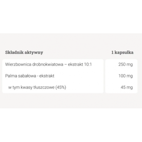 Wierzbownica dla mężczyzn 90 kapsułek YANGO - 1
