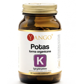 Potas (forma organiczna) 90 kapsułek YANGO