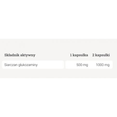 Siarczan glukozaminy 90 kapsułek YANGO - 1