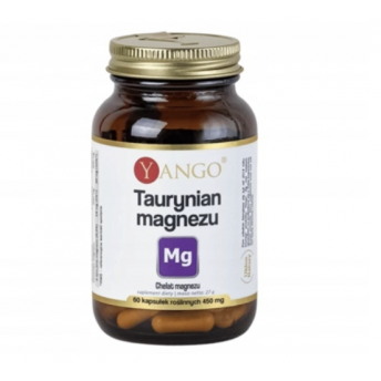 Taurynian magnezu 60 kapsułek YANGO