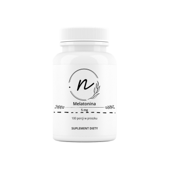 Melatonina 5 mg (proszek) 100 porcji NaturePRO