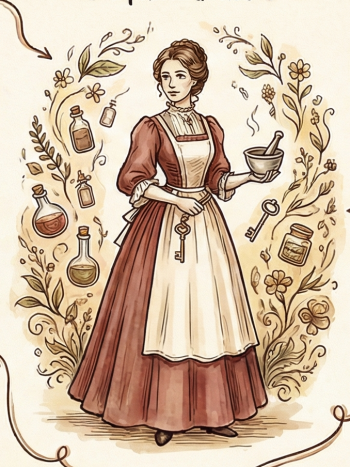 PANNY APTECZKOWE – strażniczki zdrowia i spiżarni w dawnej Polsce